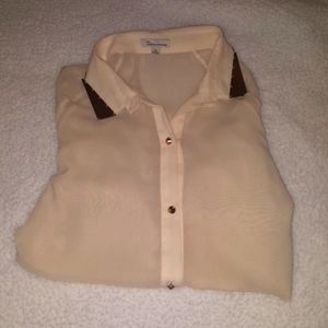 Creme Blouse